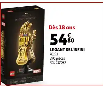 Auchan Le Gant de L'Infini offre
