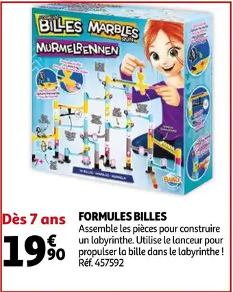 Auchan Formules Billes offre