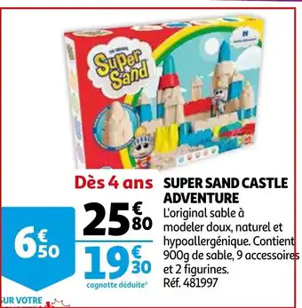 Auchan Super Sand Castle offre