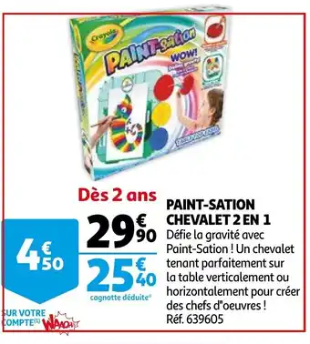 Paint-Sation Chevalet 2 en 1