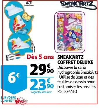 Auchan Sneak'Artz Coffret Deluxe offre