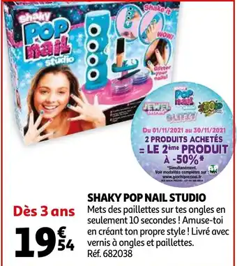Auchan Shaky Pop Nail Studio offre
