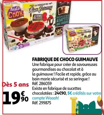 Auchan Fabrique de Choco Guimauve offre