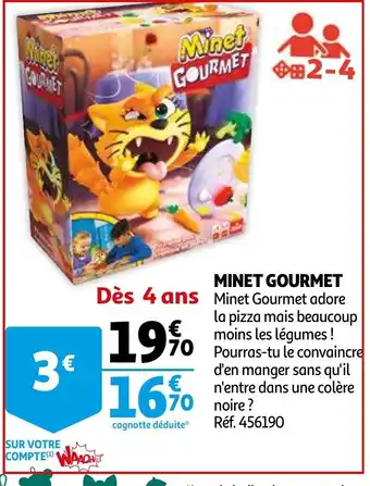 Auchan Minet Gourmet offre