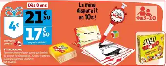 Auchan Stylo Krono offre
