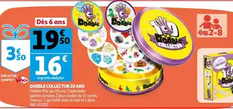 Auchan Dobble Collector 10 ans offre