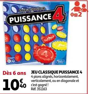 Jeu Classique Puissance 4