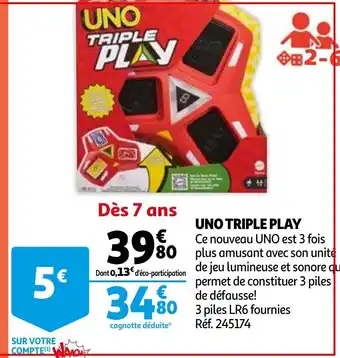 Auchan Uno Triple Play offre