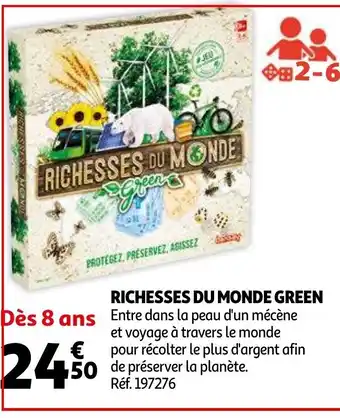 Richesses du Monde Green