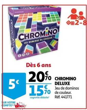 Auchan Chromino Deluxe offre