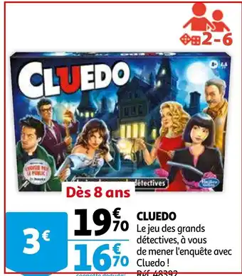 Auchan Cluedo offre