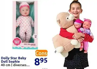 Action Dolly star baby doll sophie offre