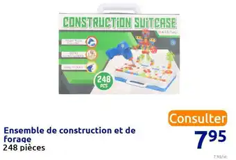 Ensemble de construction et de forage