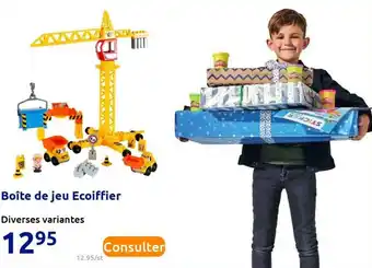 Action Boîte de jeu ecoiffier offre