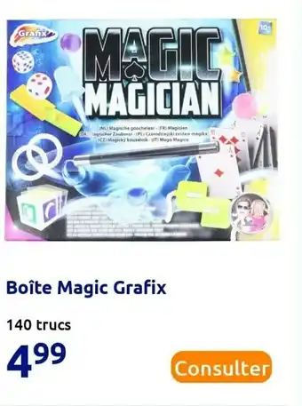 Action Grafix boîte magic offre