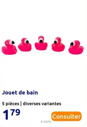 Action Jouet de bain offre