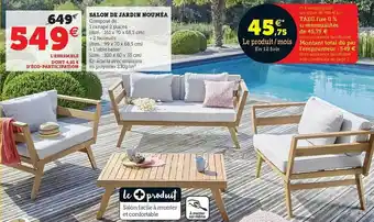 Hyper U Salon De Jardin Nouméa offre