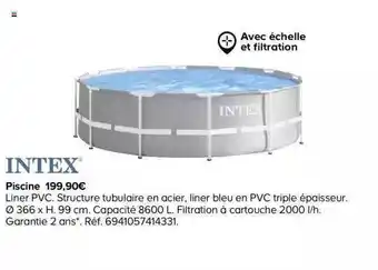 Castorama Piscine Intex offre