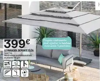 Centrakor Le Parasol Déporté éléa offre