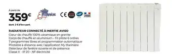 Brico Pro Radiateur Connecté à Inertie Aviso offre