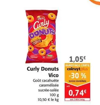 Colruyt Curly Donuts Vico offre