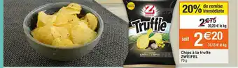 Migros Chips à La Truffe Zweifel offre