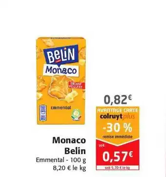Colruyt Monaco Belin offre