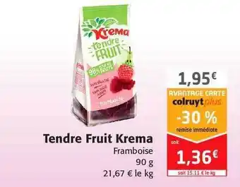 Colruyt Tendre Fruit Krema offre