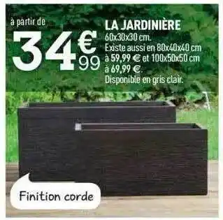 Centrakor La Jardinière offre