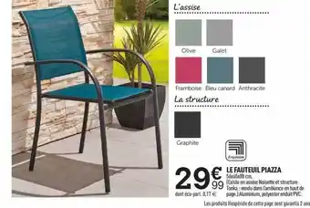 Le Fauteuil Piazza