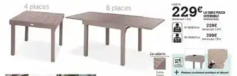 Centrakor La Table Piazza Extensible offre