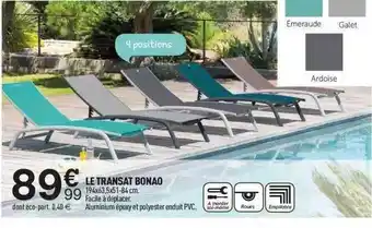 Centrakor Le Transat Bonao offre