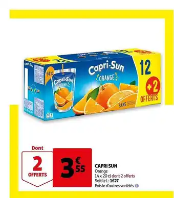 Auchan Capri Sun offre