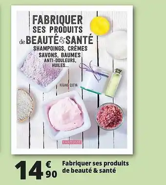 Auchan Fabriquer Ses Produits De Beauté & Santé offre