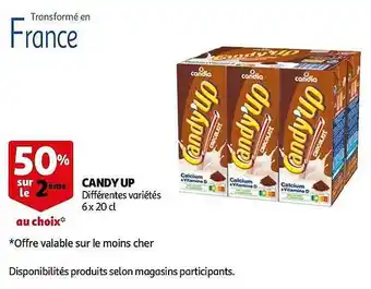 Auchan Candy Up Candia offre