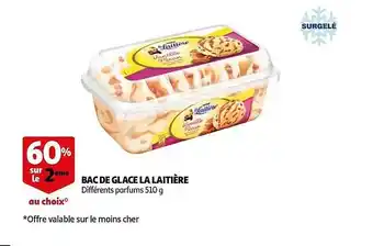 Auchan Bac De Glace La Laitière offre