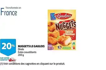 Auchan Nuggets Le Gaulois offre