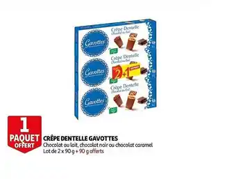CrĂȘpe Dentelle Gavottes