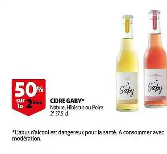 Auchan Cidre Gaby offre