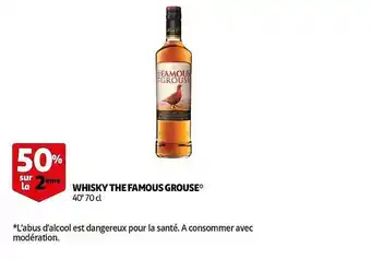 Auchan Whisky The Famous Grouse offre