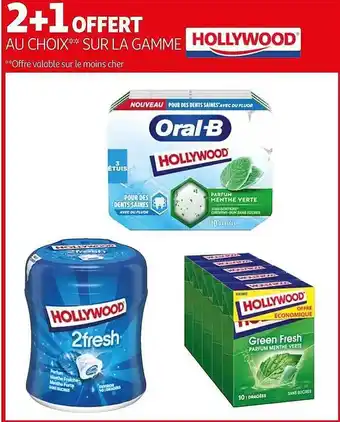 Auchan La Gamme Hollywood offre