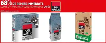 Auchan La Gamme Des Cafés San Marco offre