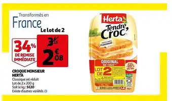 Croque Monsieur Herta