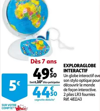 Exploraglobe interactif