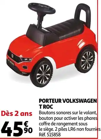 Auchan Porteur volkswagen troc offre