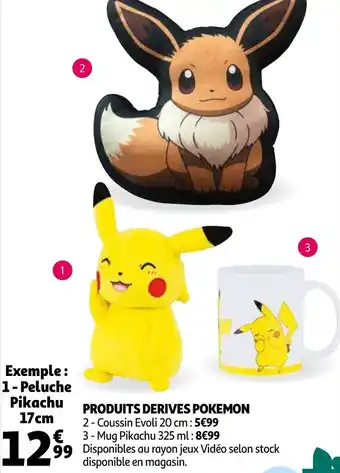 Auchan Produits derives pokemon offre