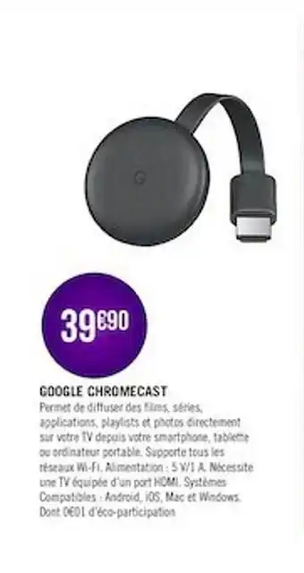Google Chromecast