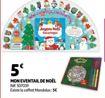 Auchan Mon eventail de noël offre