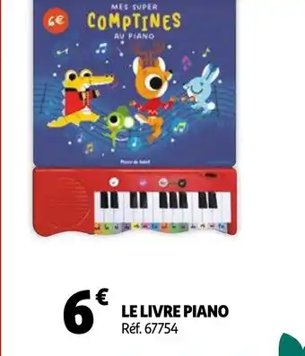 Le livre piano