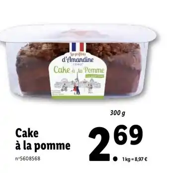 Lidl Cake à la pomme offre